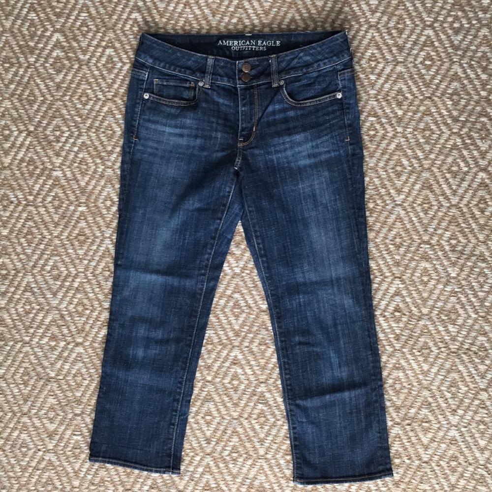 American Eagle Artist Crop Stretch Jean